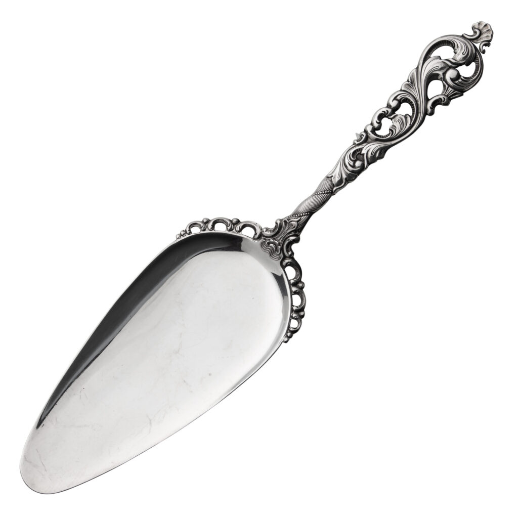 Dobbel Rokokko kakespade 21 cm