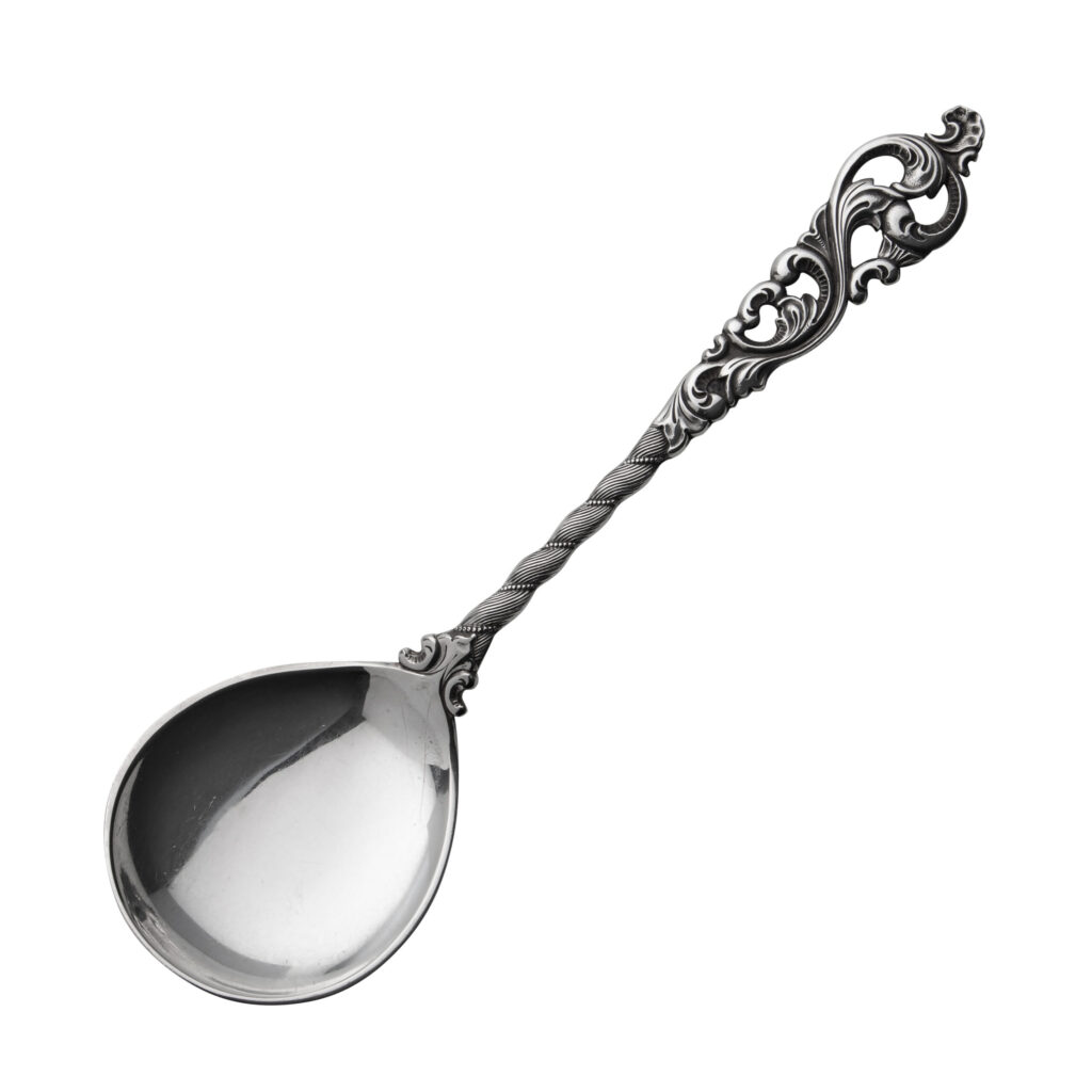 Dobbel Rokokko konfektskje 16,5 cm