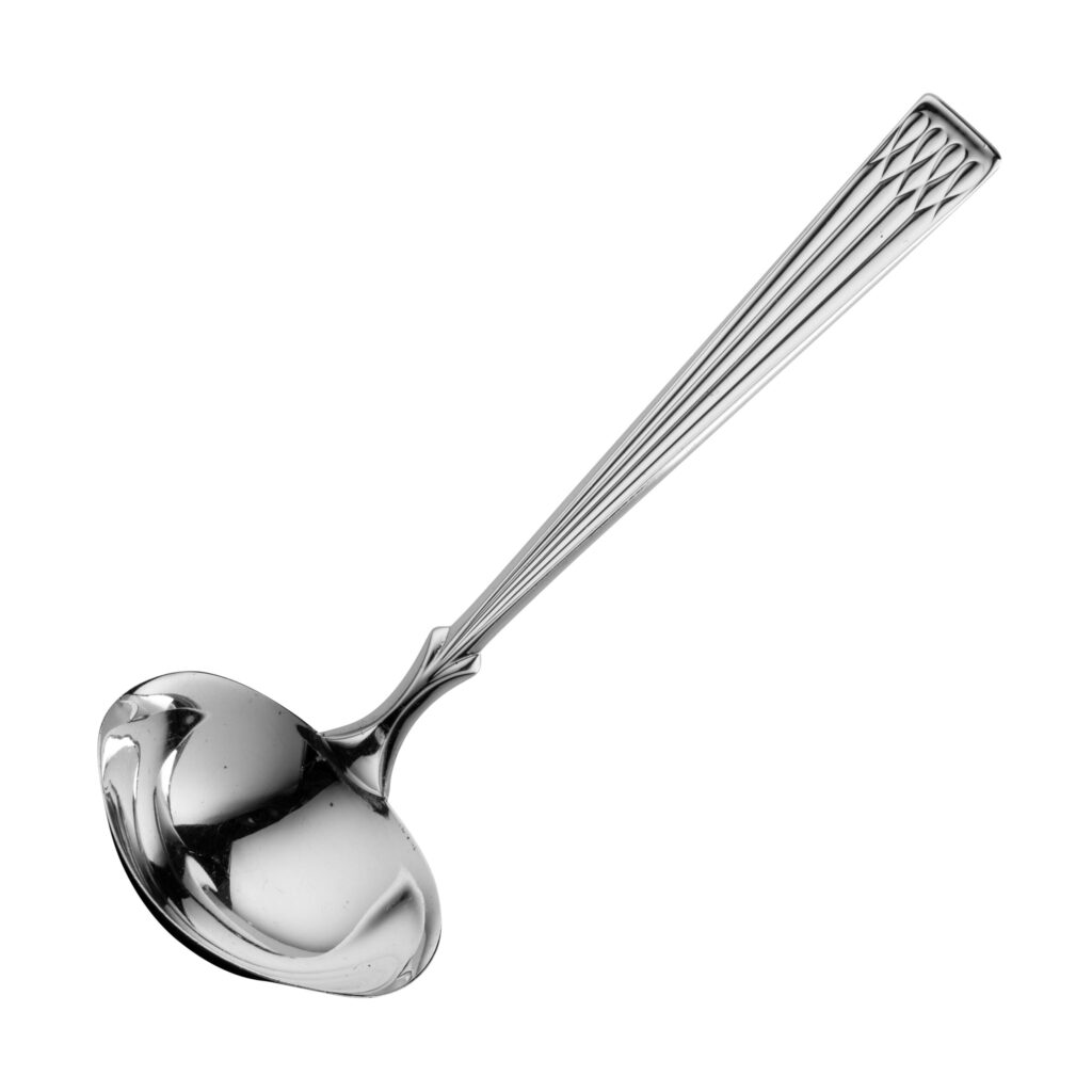 Arvesølv sausøse 17 cm