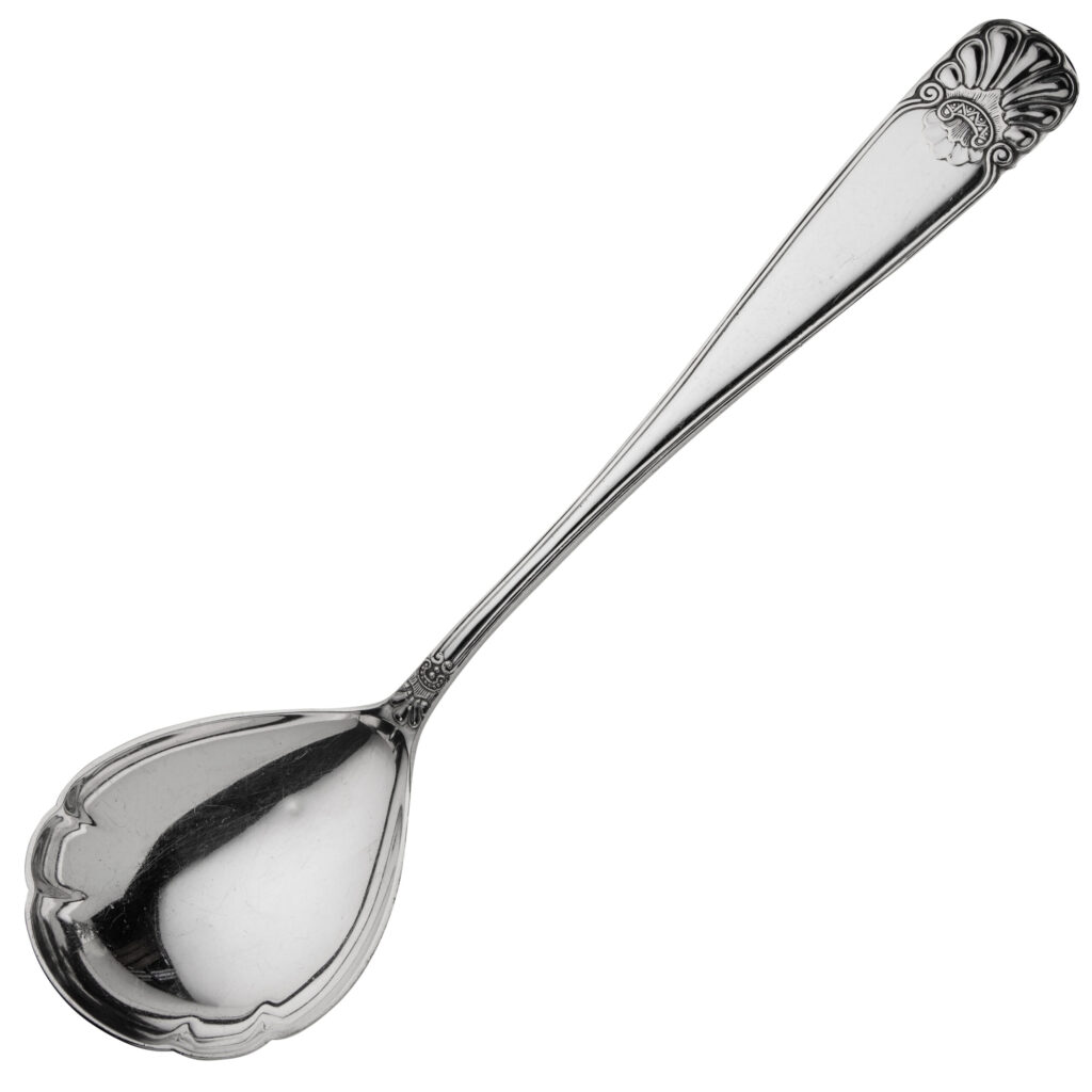 Slottssølv kremskje 19 cm