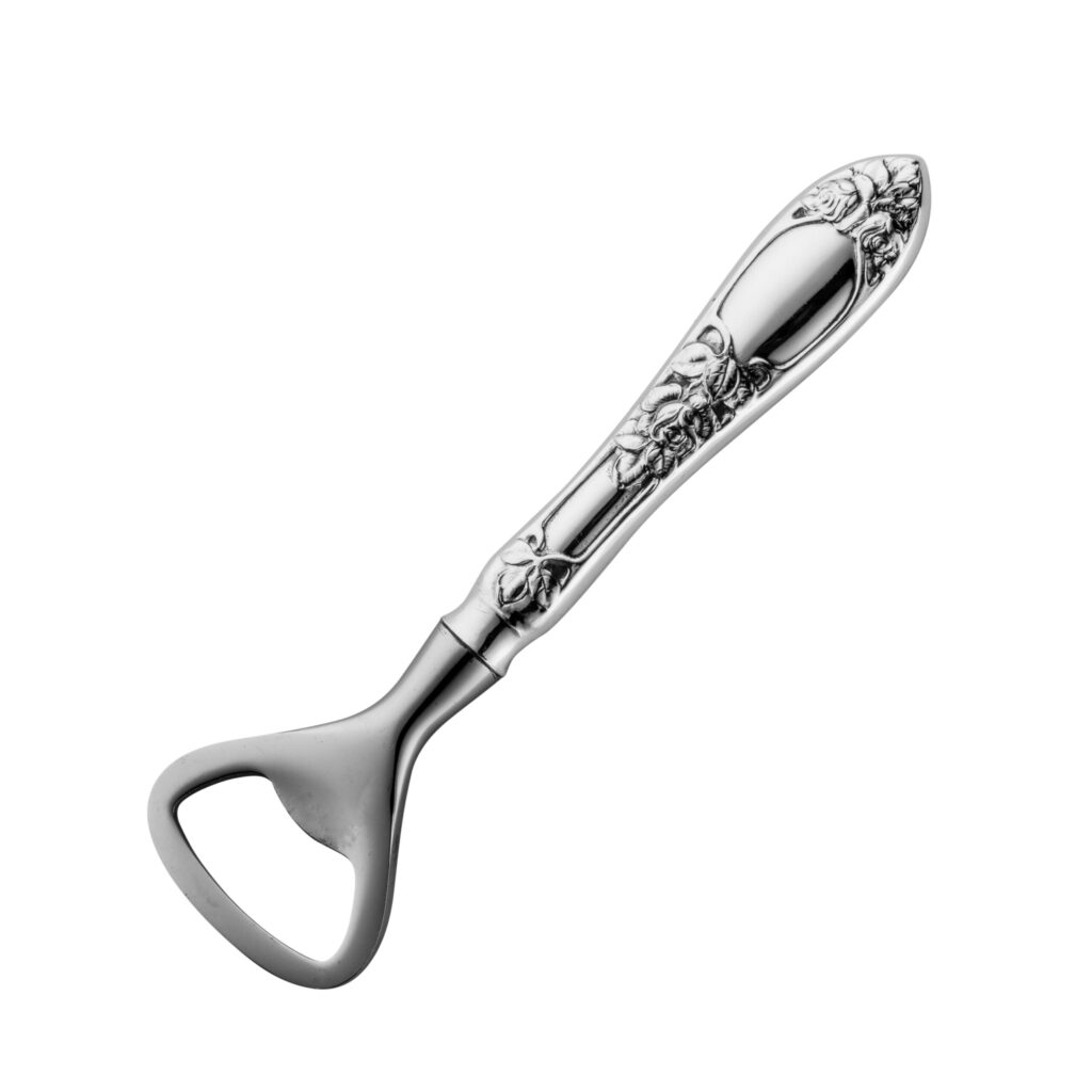 Opphøiet Rose flaskeåpner 13,5 cm