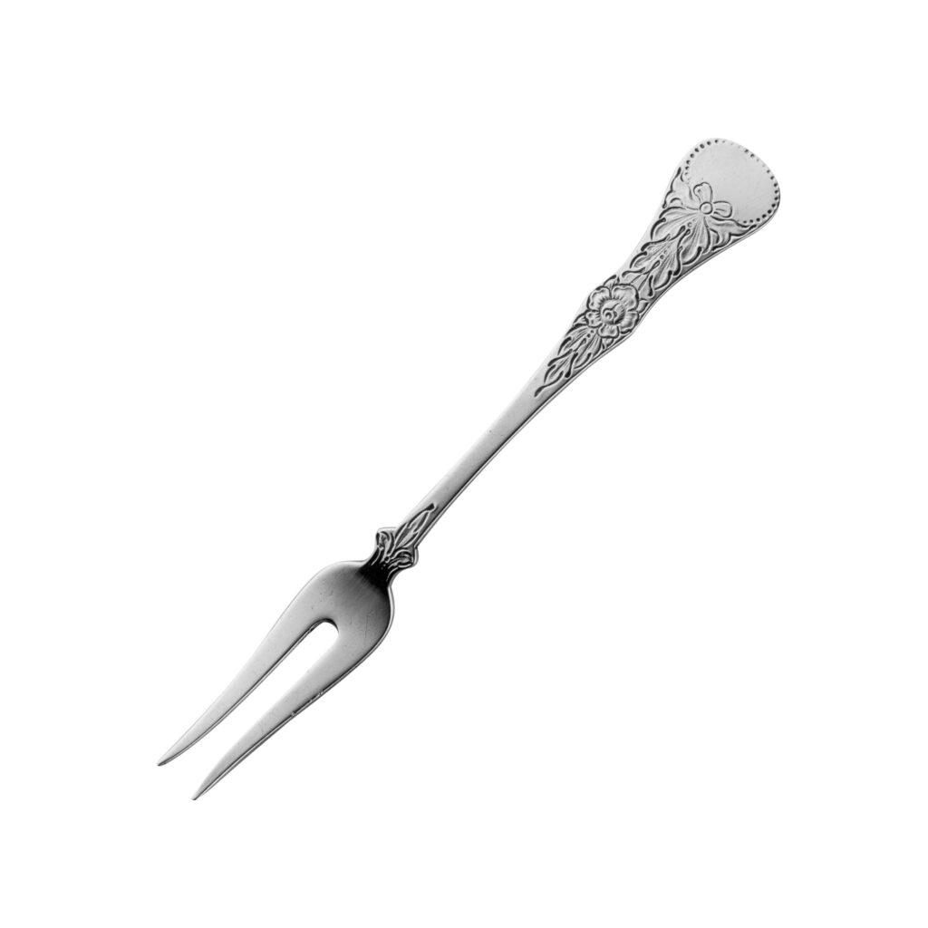 Gammel Flat Rose koldtgaffel 14,5 cm