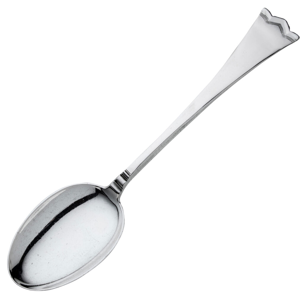 Kronesølv spiseskje 19,8 cm