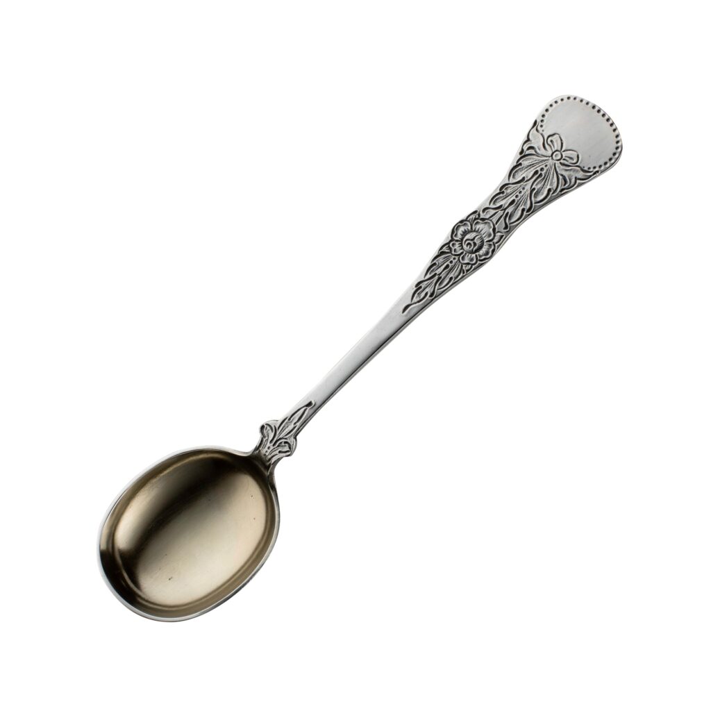 Gammel Flat Rose syltetøyskje 13,5 cm