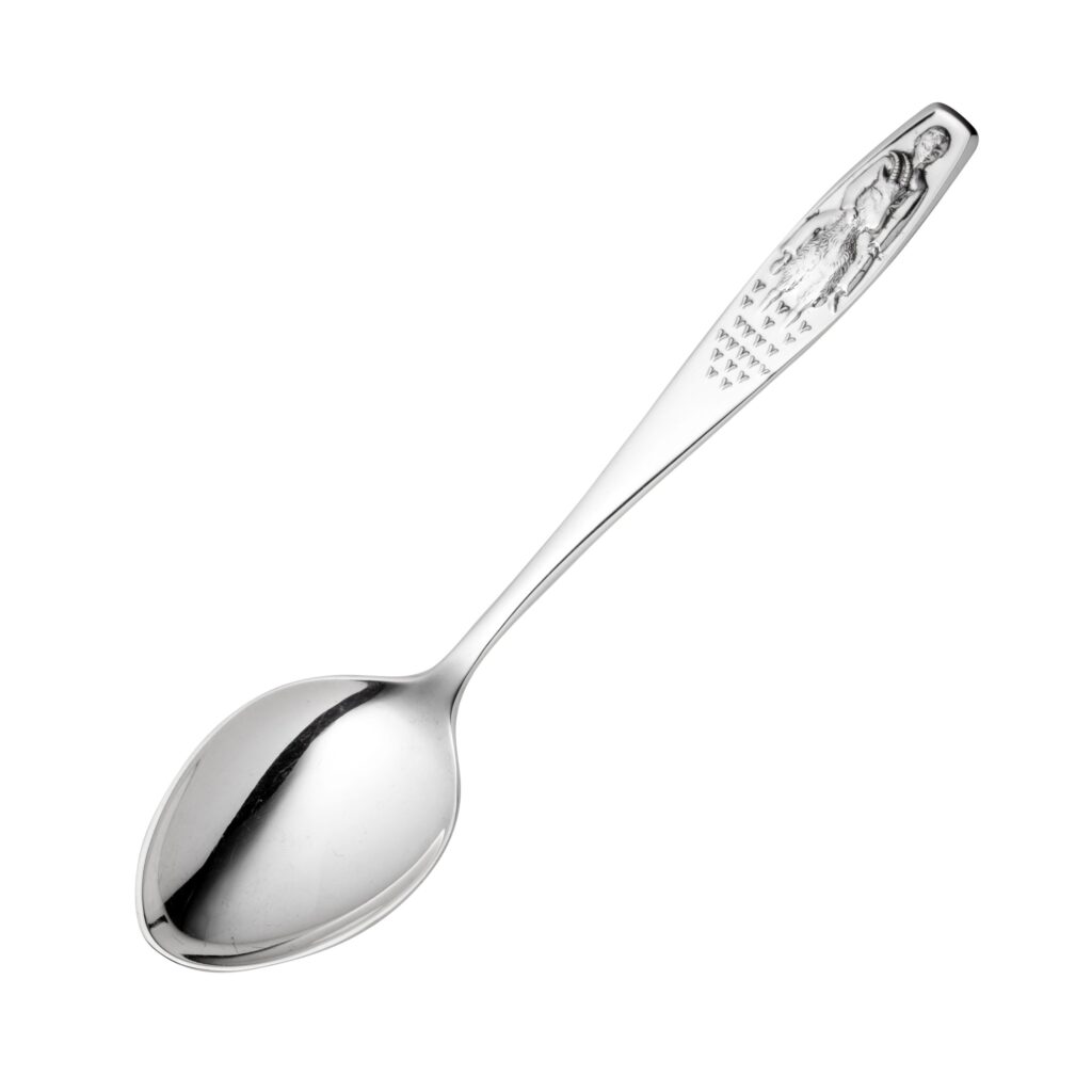 Nils og Blåmann barneskje 16,5 cm