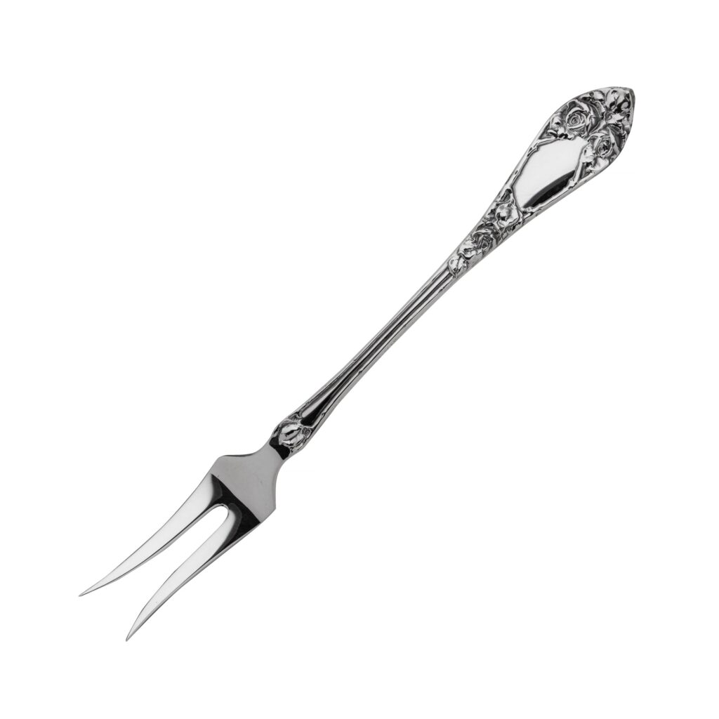 Opphøiet Rose koldtgaffel 14,5 cm