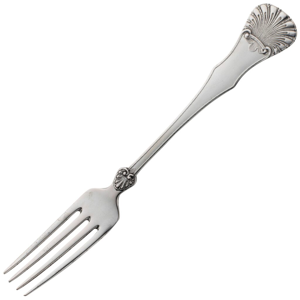 Dronningmønster spisegaffel 20 cm