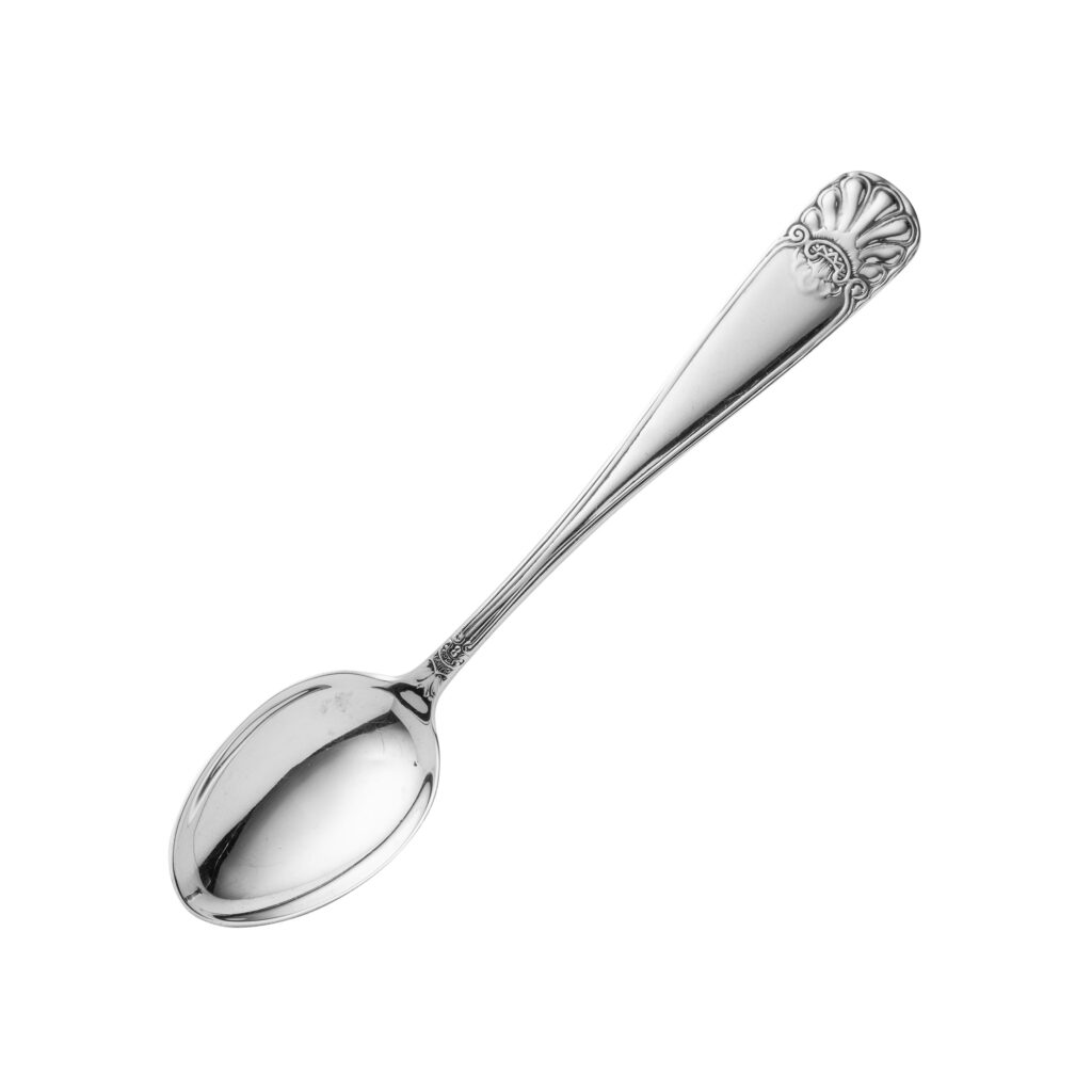 Slottssølv teskje 12,6 cm
