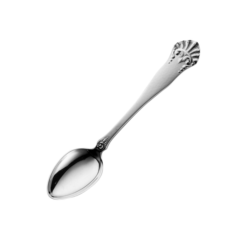 Kronestil kaffeskje 11,5 cm