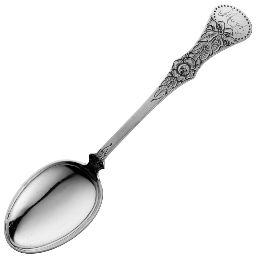 Gammel Flat Rose Marit spiseskje 19,5 cm