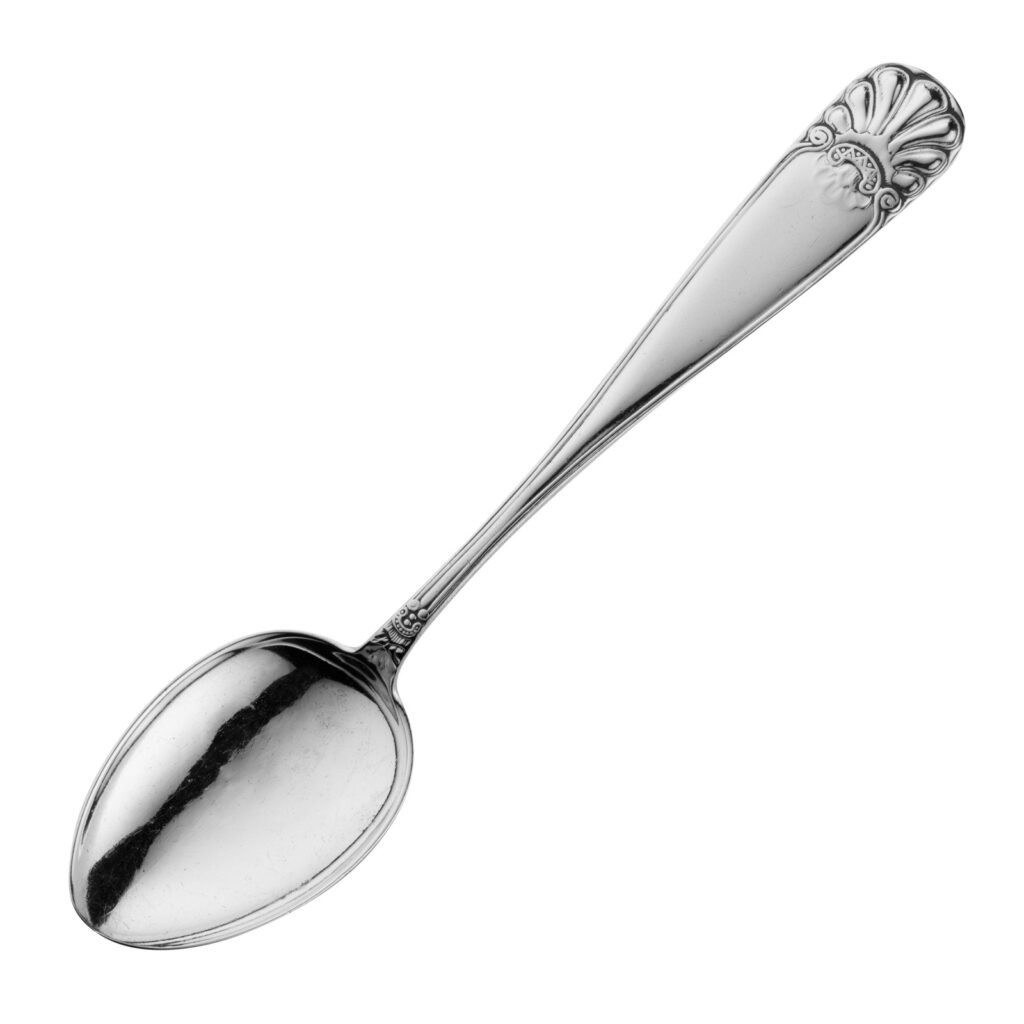 Slottssølv spiseskje 18,5 cm