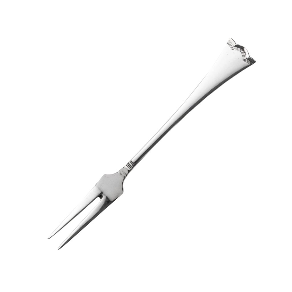 Kronesølv sitrongaffel 10,8 cm