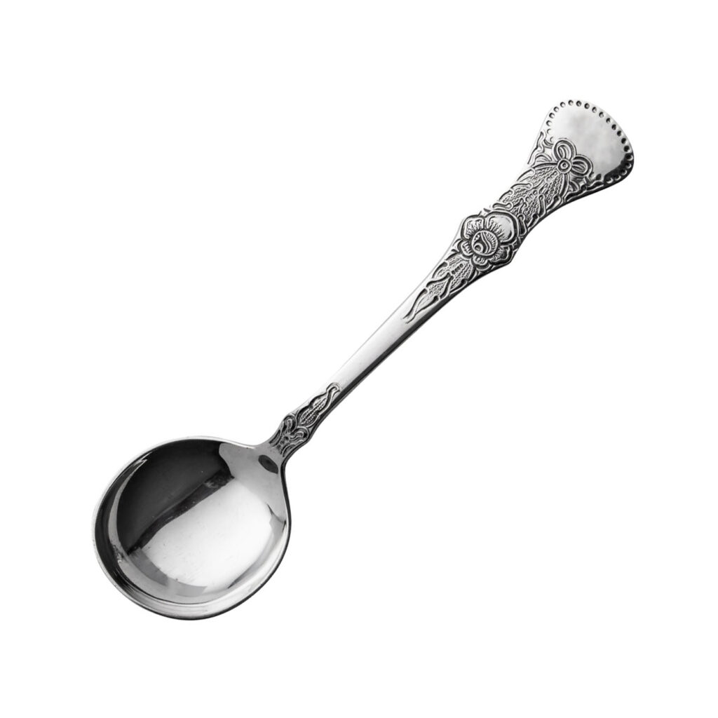 Moderne Flat Rose syltetøyskje 13,8 cm