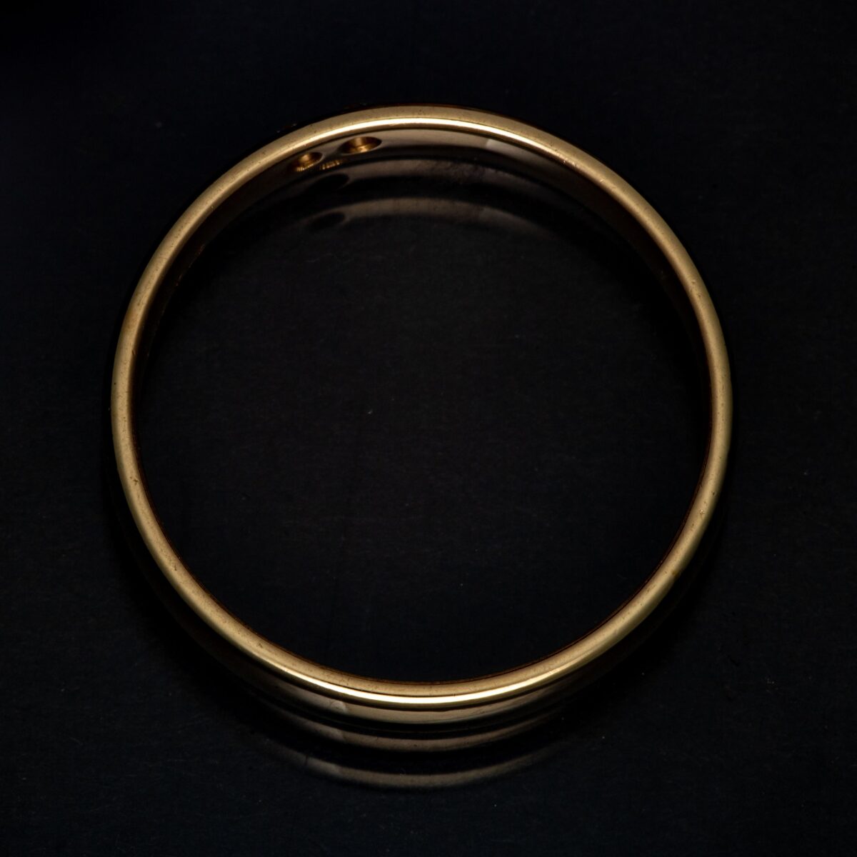 Ring, gult gull, diamanter - Bilde 3
