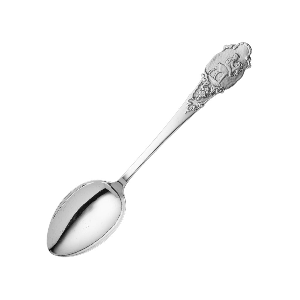Nils og Blåmann barneskje 16,2 cm