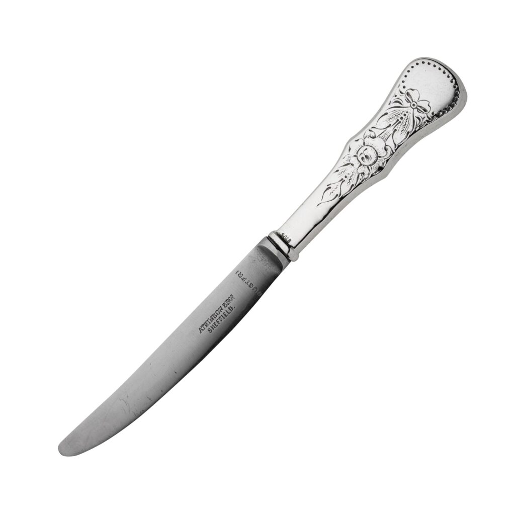 Gammel Flat Rose fruktkniv 16,6 cm