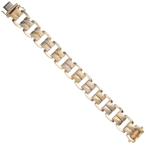 Armbånd, gult gull