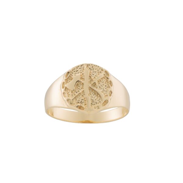 Sigmund Espeland ring, gult gull