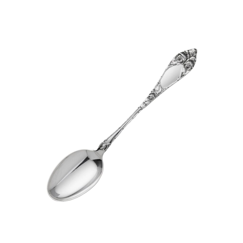 Opphøiet Rose kaffe- / teskje (moderne) 11,8 cm