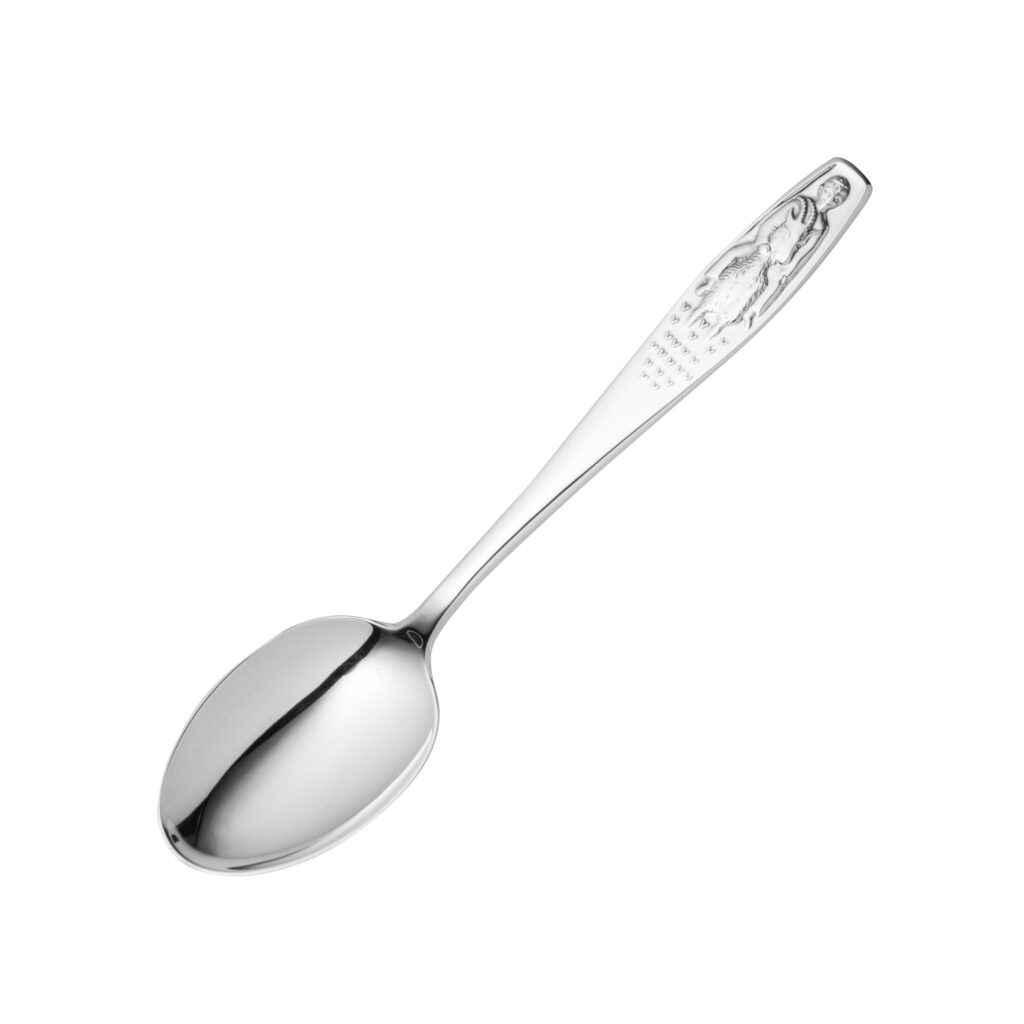 Nils og Blåmann barneskje 14,5 cm