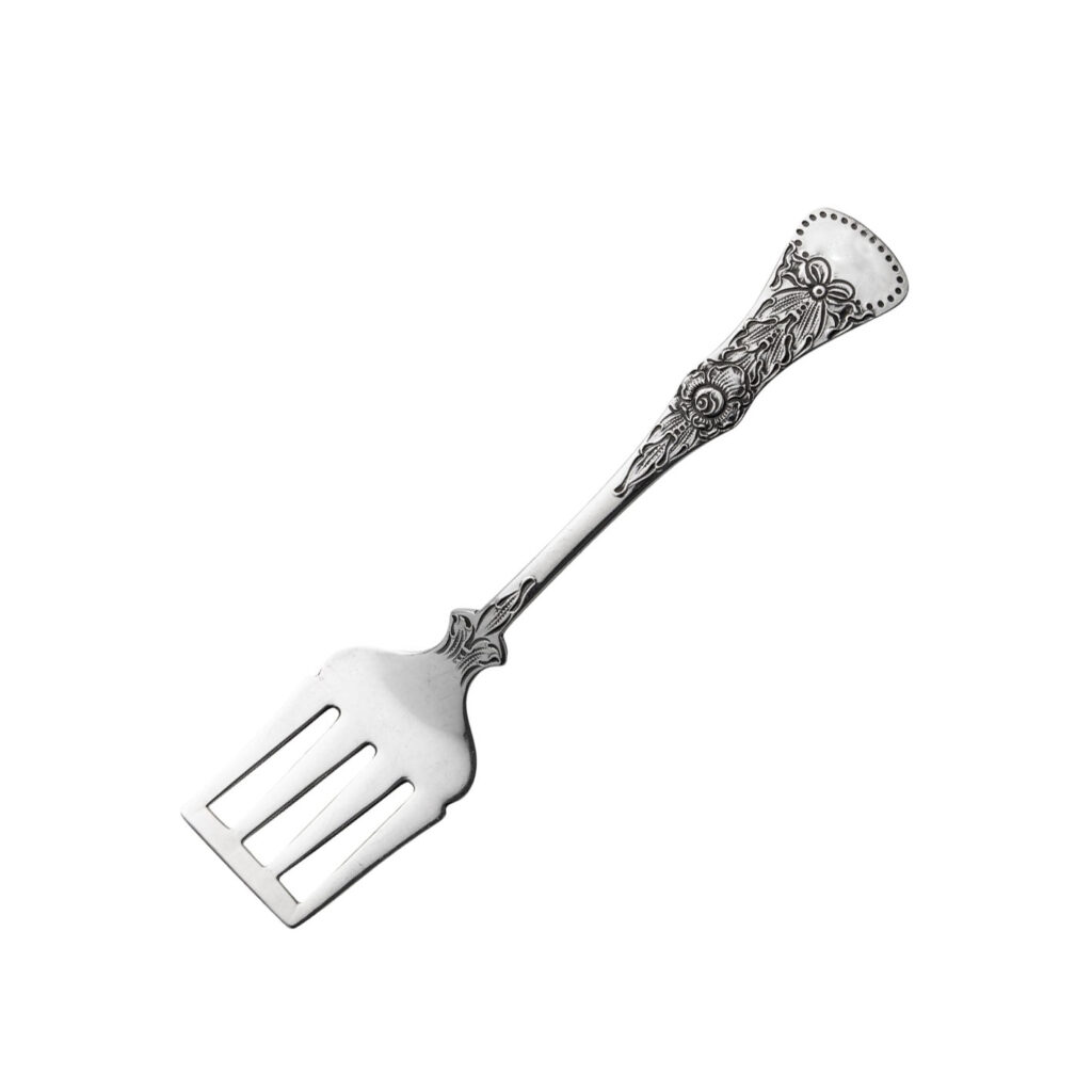 Gammel Flat Rose ansjosgaffel 12,5 cm