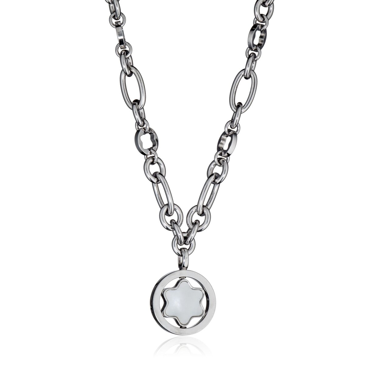 Montblanc halskjede 42,5 cm, sterling sølv