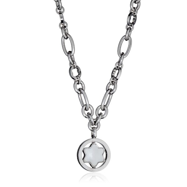 Montblanc halskjede 42,5 cm, sterling sølv