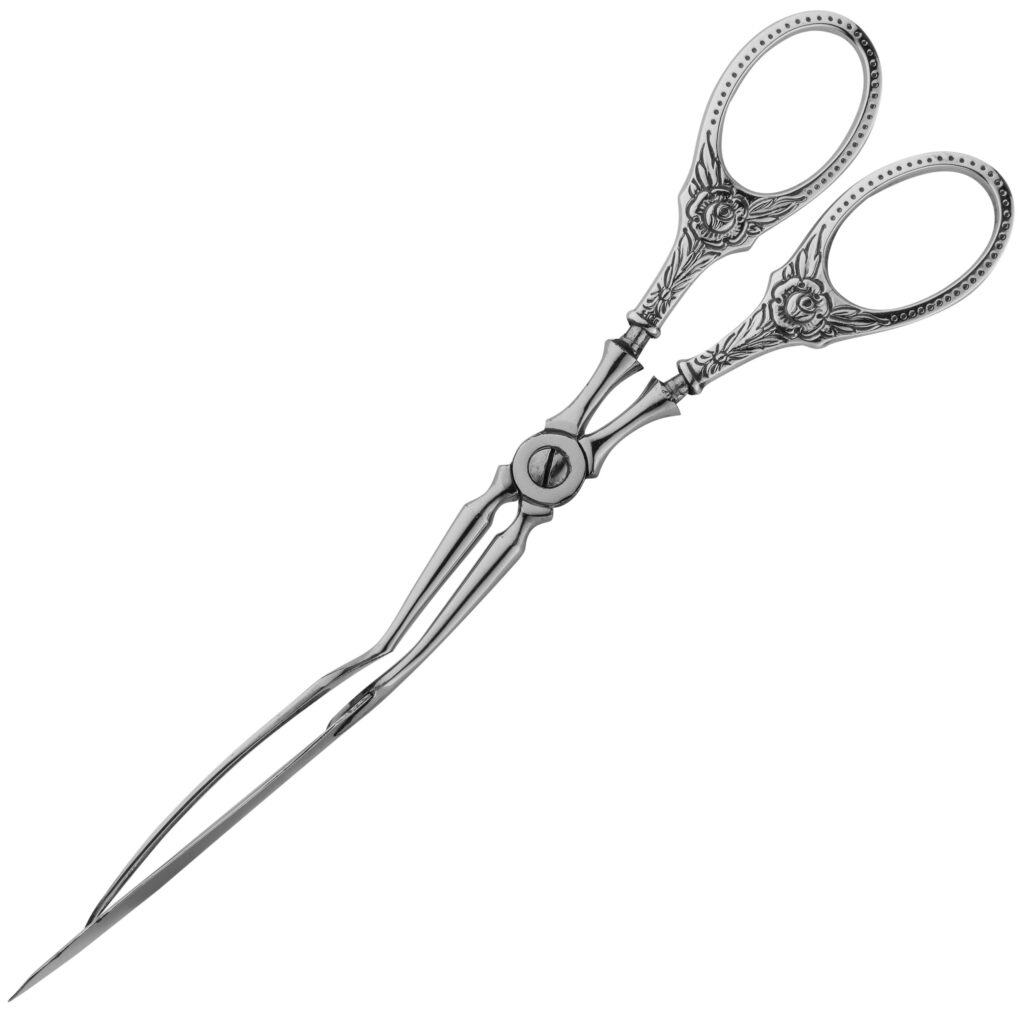 Gammel Flat Rose smørbrødklype 19,6 cm