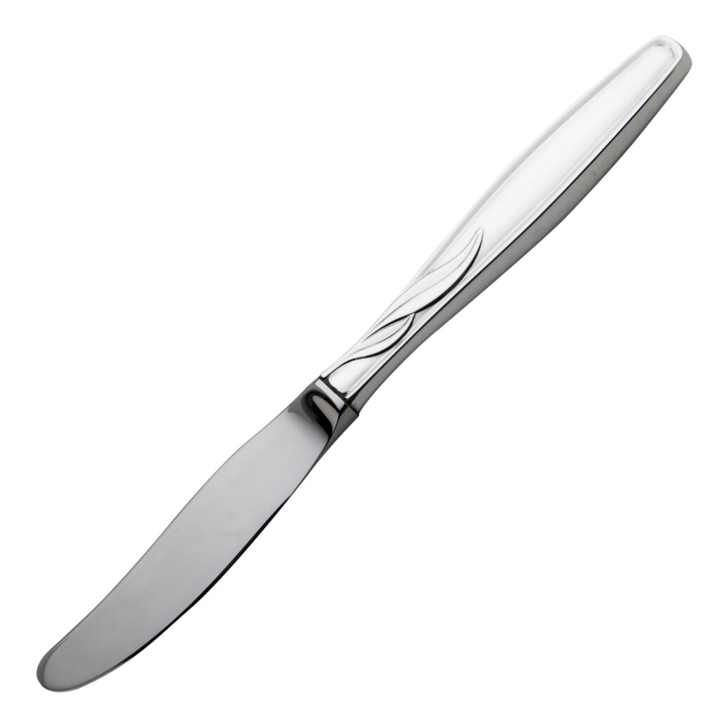 Minnesølv spisekniv 19,5 cm