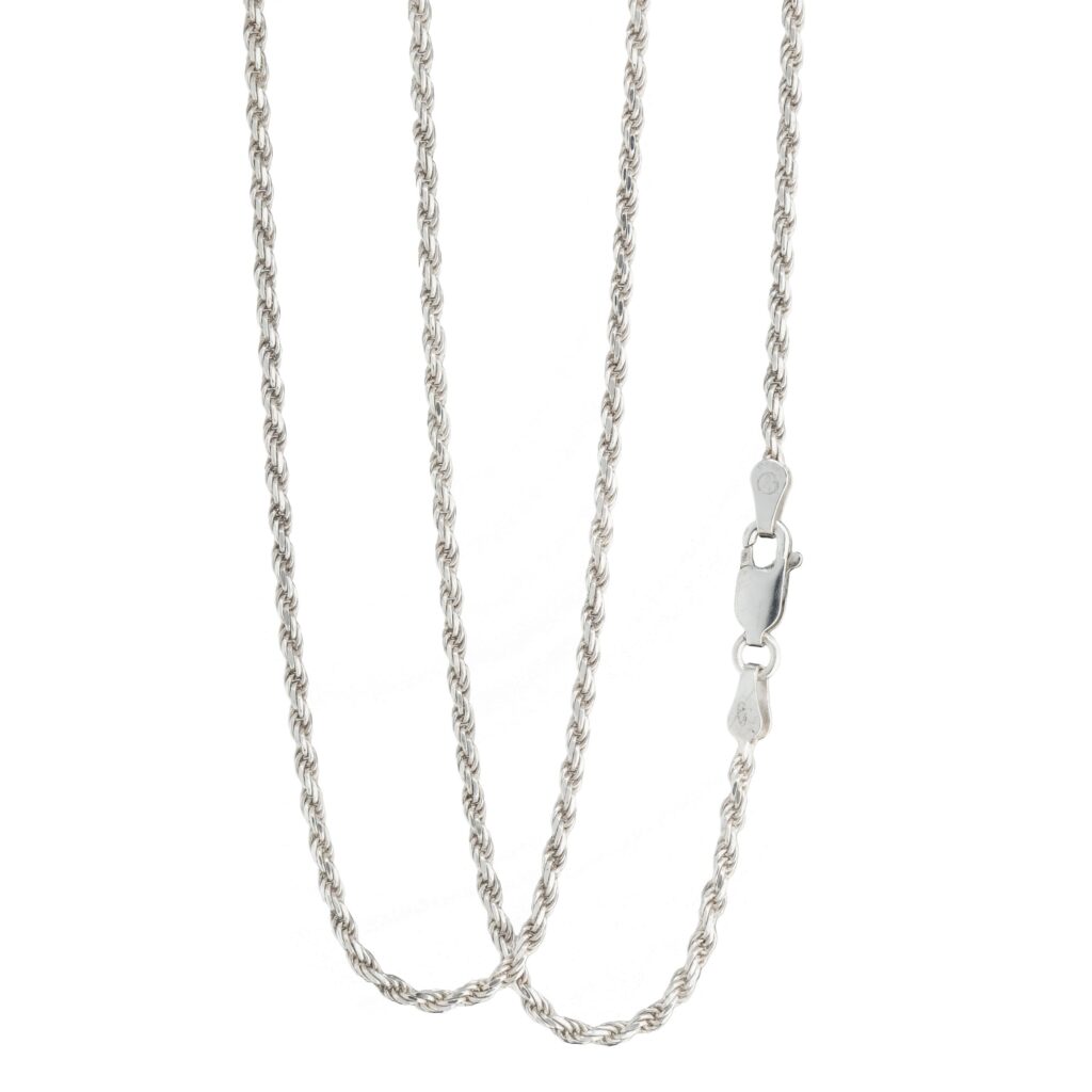 Cordel halskjede 71 cm, sterling sølv