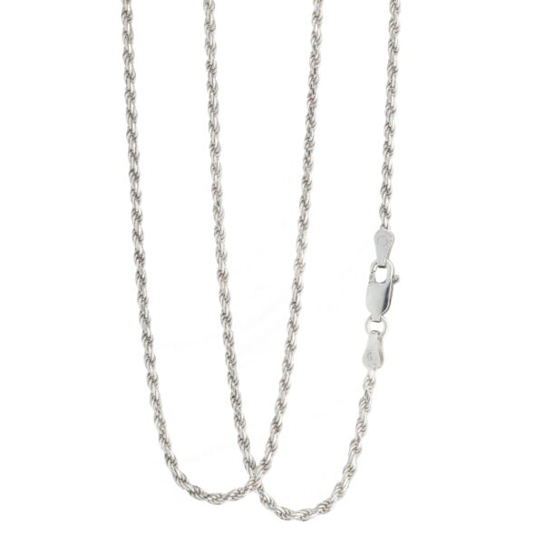 Cordel halskjede 71 cm, sterling sølv