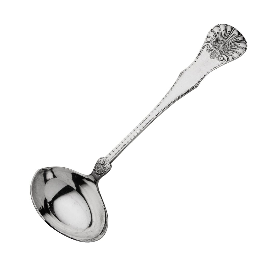 Dronningmønster sausøse uten krok 15,6 cm