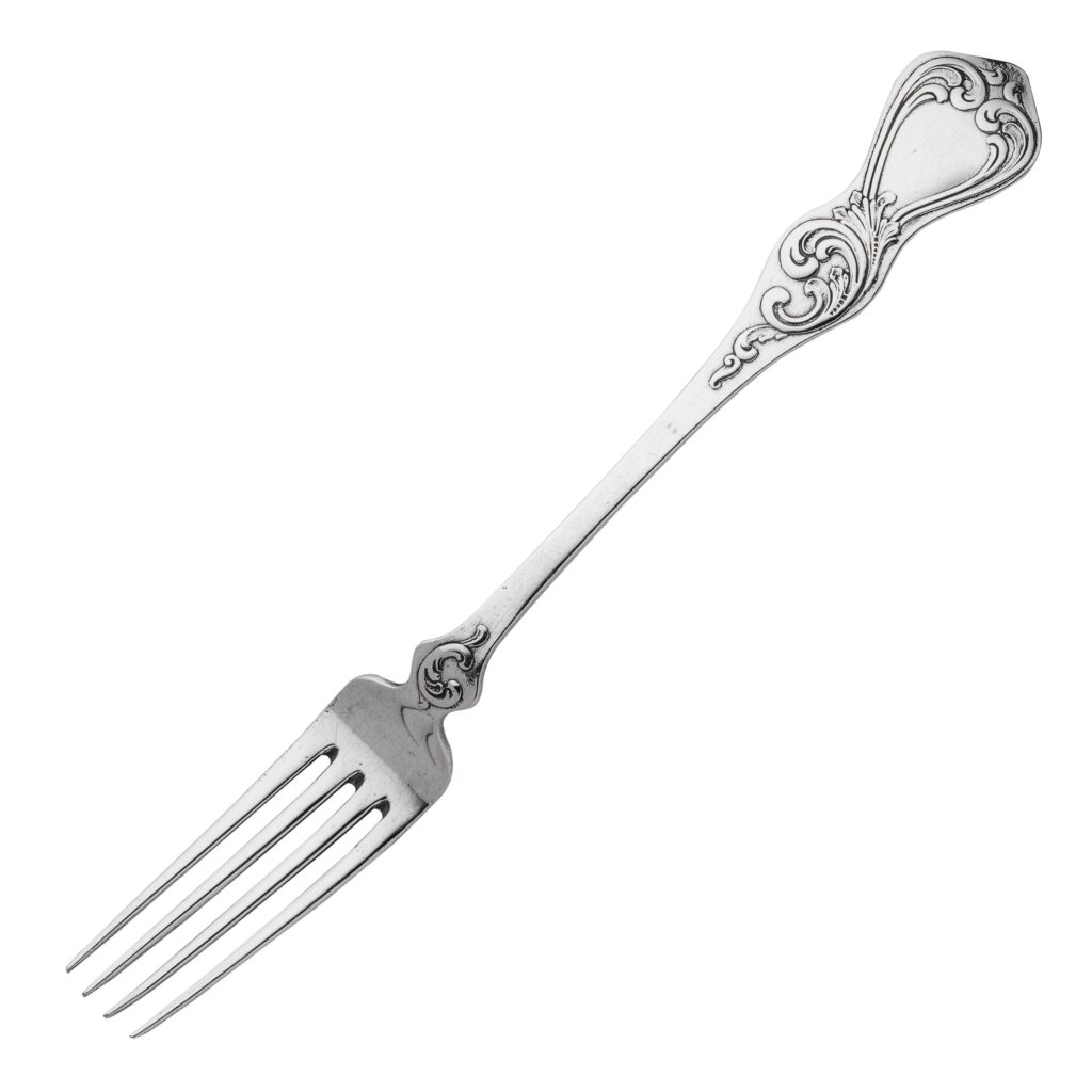 National Rokokko spisegaffel 21 cm