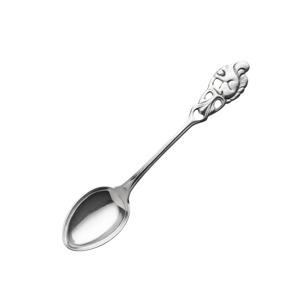 Ekorn mokkaskje 9,4 cm