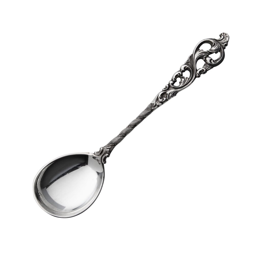 Dobbel Rokokko konfektskje 11,5 cm