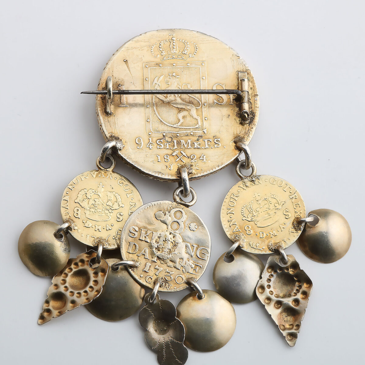 Brudedaler, 1 speciedaler 1824, sølv - Bilde 4