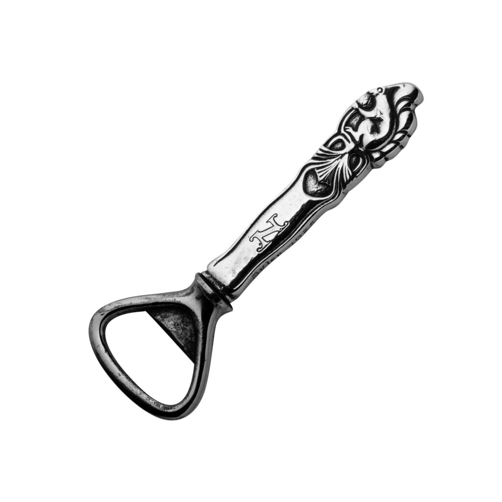 Gravert Ekorn flaskeåpner 10,3 cm