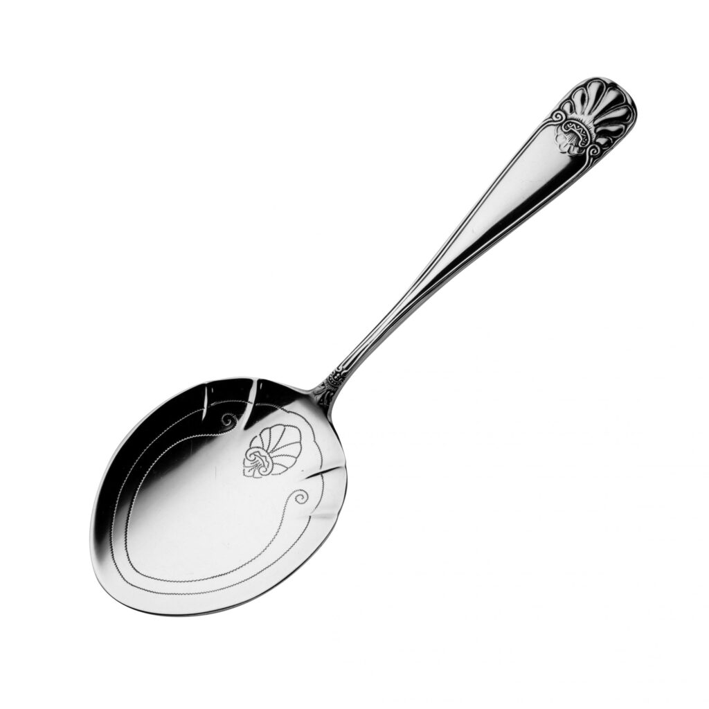 Slottssølv egg- / tomatspade 14,5 cm