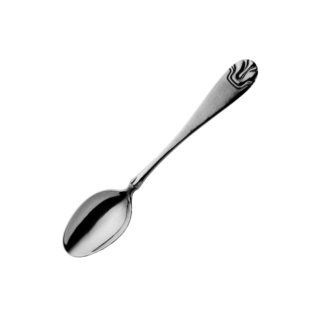 Hamret Skjell kaffeskje 11,1 cm