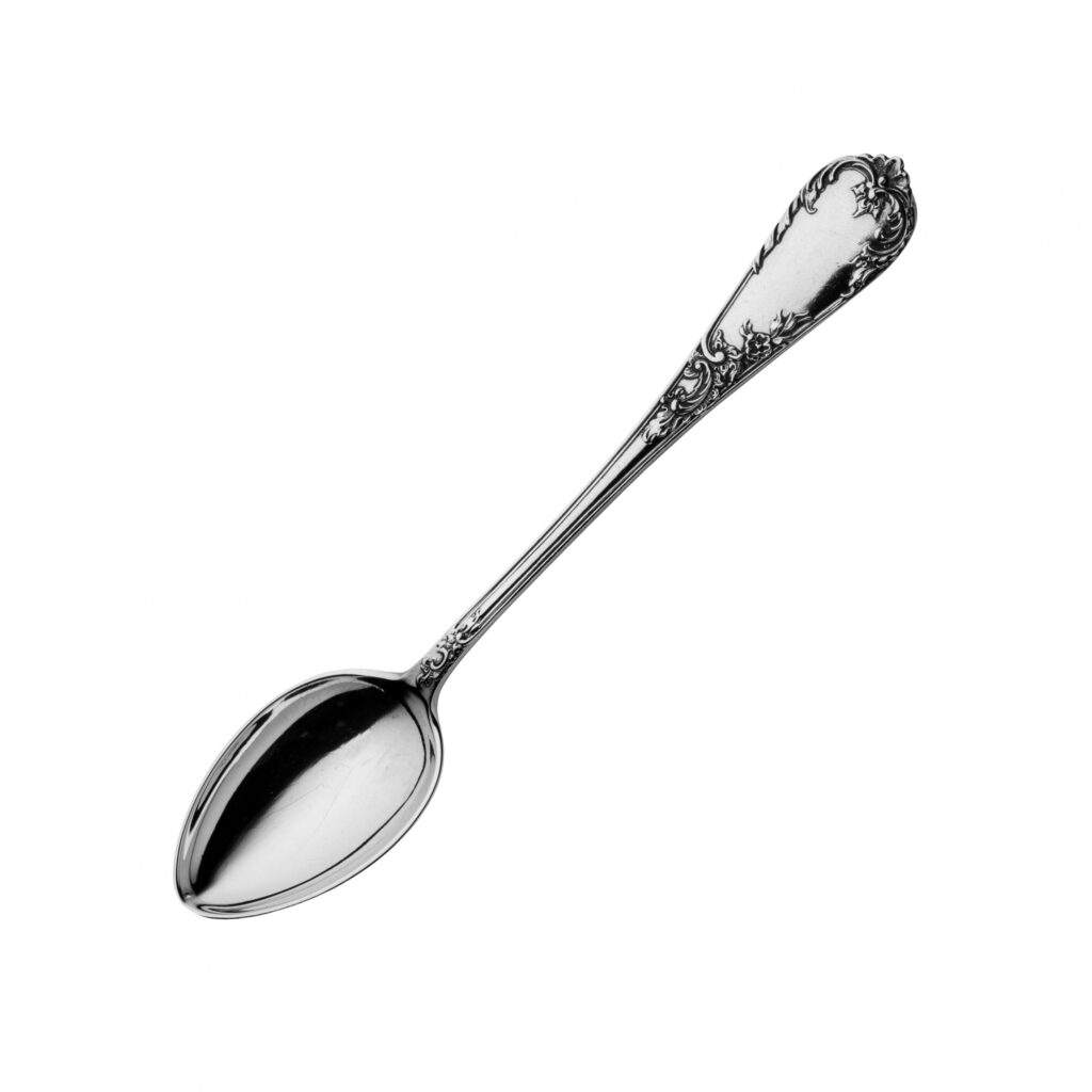 Rokokko (Enkeltpresset) teskje 13,5 cm