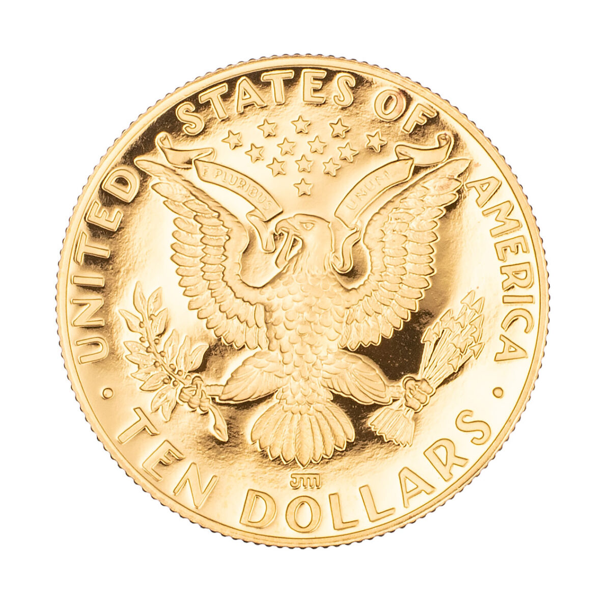 USA, 10 dollars, OL 1984, gull - Bilde 2