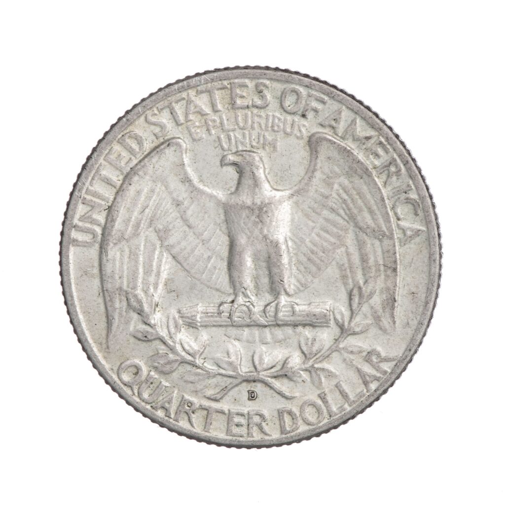 USA, 1/4 dollar, 1932-1964, tilfeldig årstall
