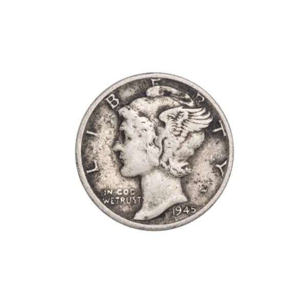 USA, Mercuy dime, 1916-1945, tilfeldig årstall