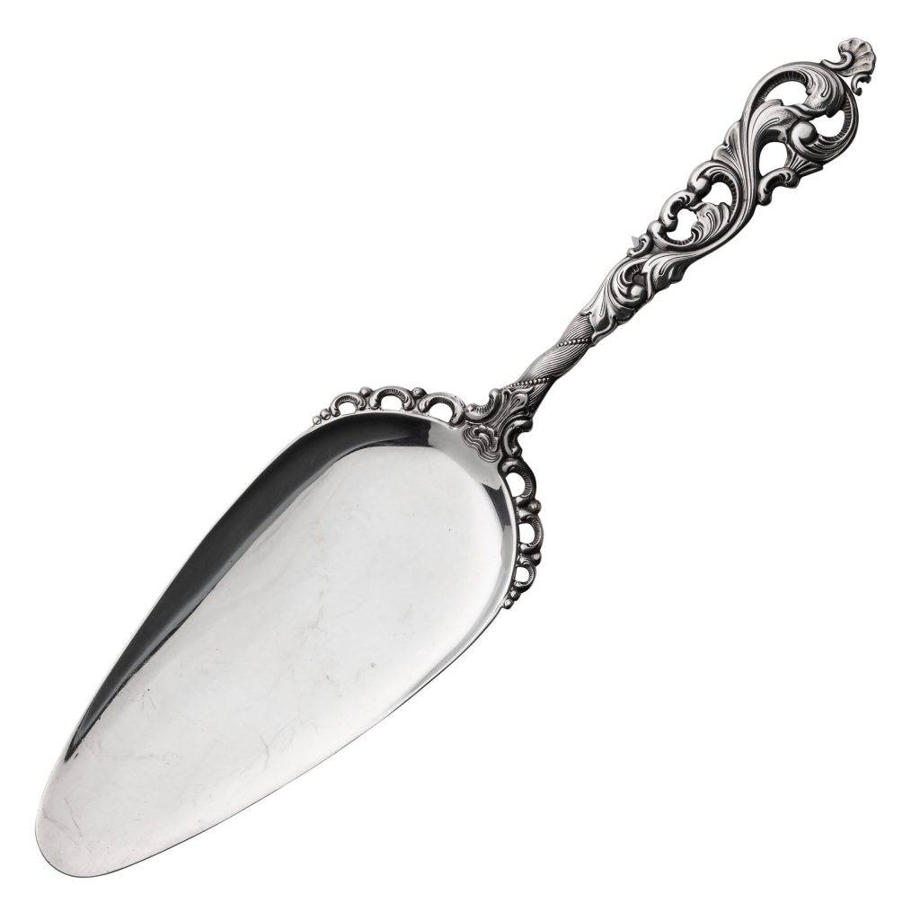 Dobbel Rokokko kakespade 24 cm