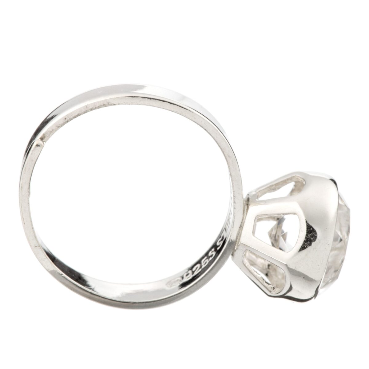 Andresen & Holmsen ring, sterling sølv, kvarts - Bilde 2