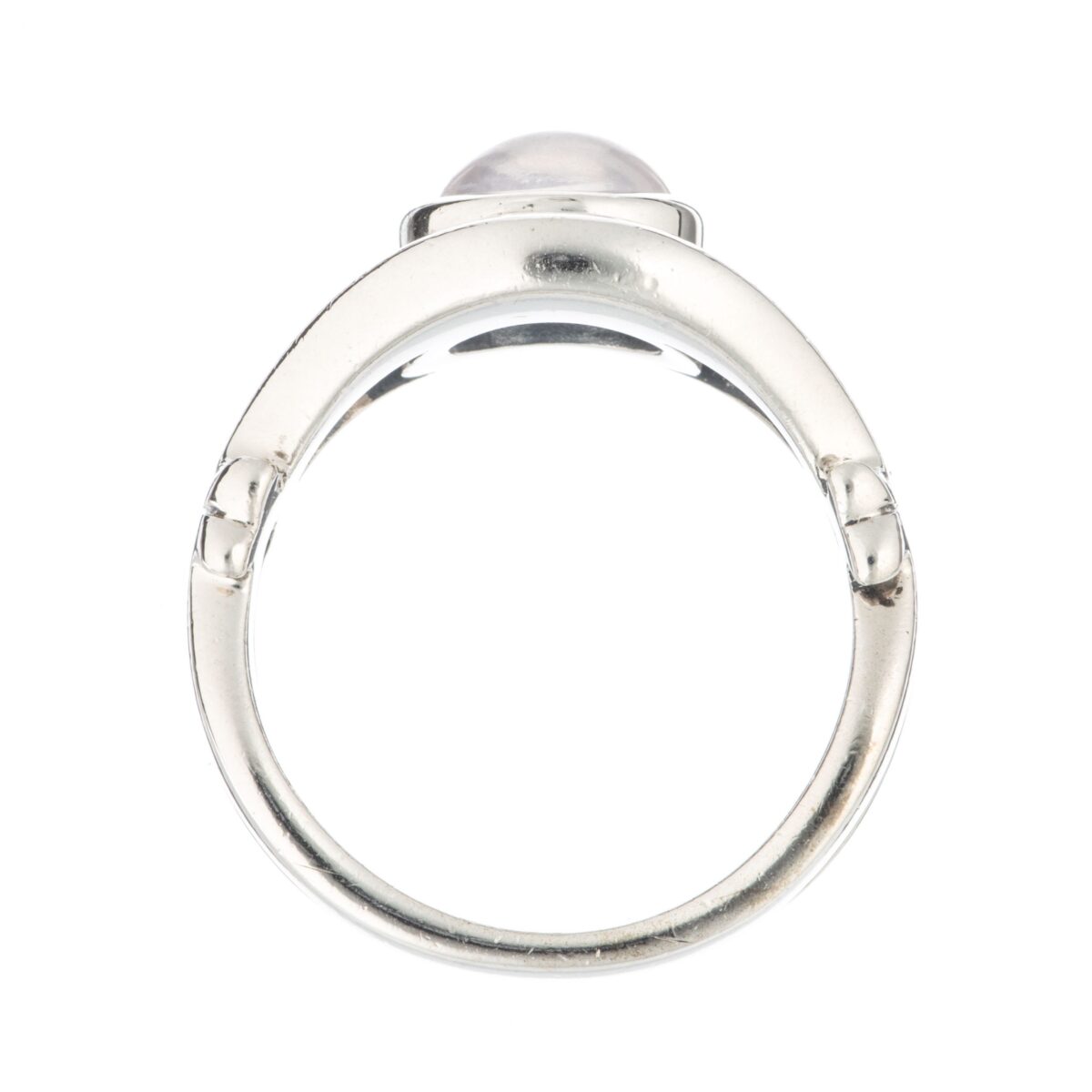 Ring, sterling sølv, månestein - Bilde 2