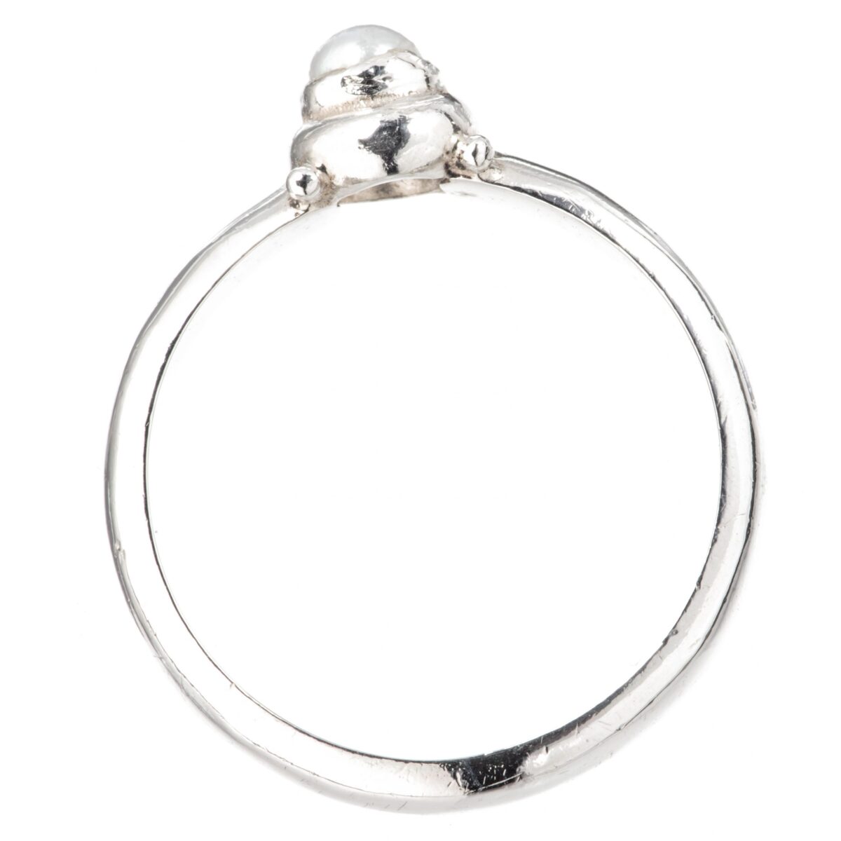 Ring, sølv, perle - Bilde 2