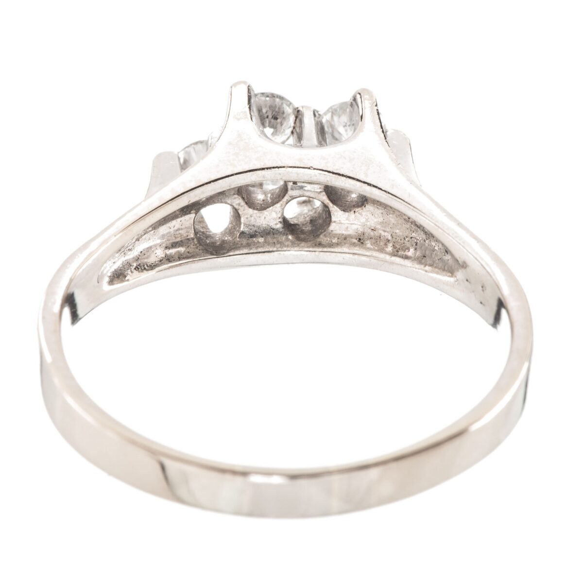 Ring, hvitt gull, diamanter (0,40 ct.) - Bilde 4