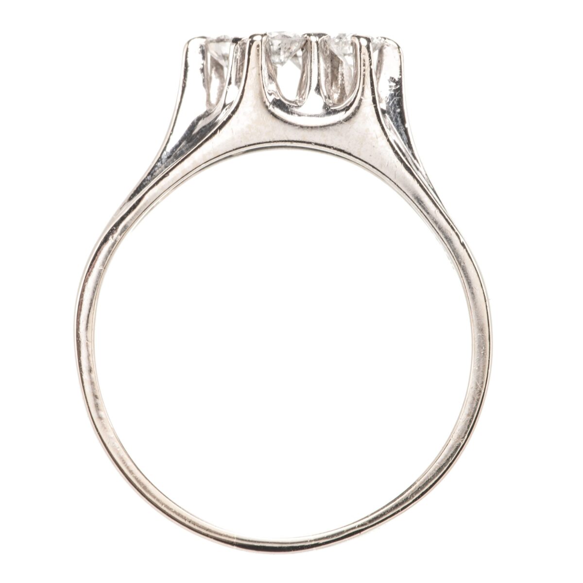 Ring, hvitt gull, diamanter (0,40 ct.) - Bilde 2