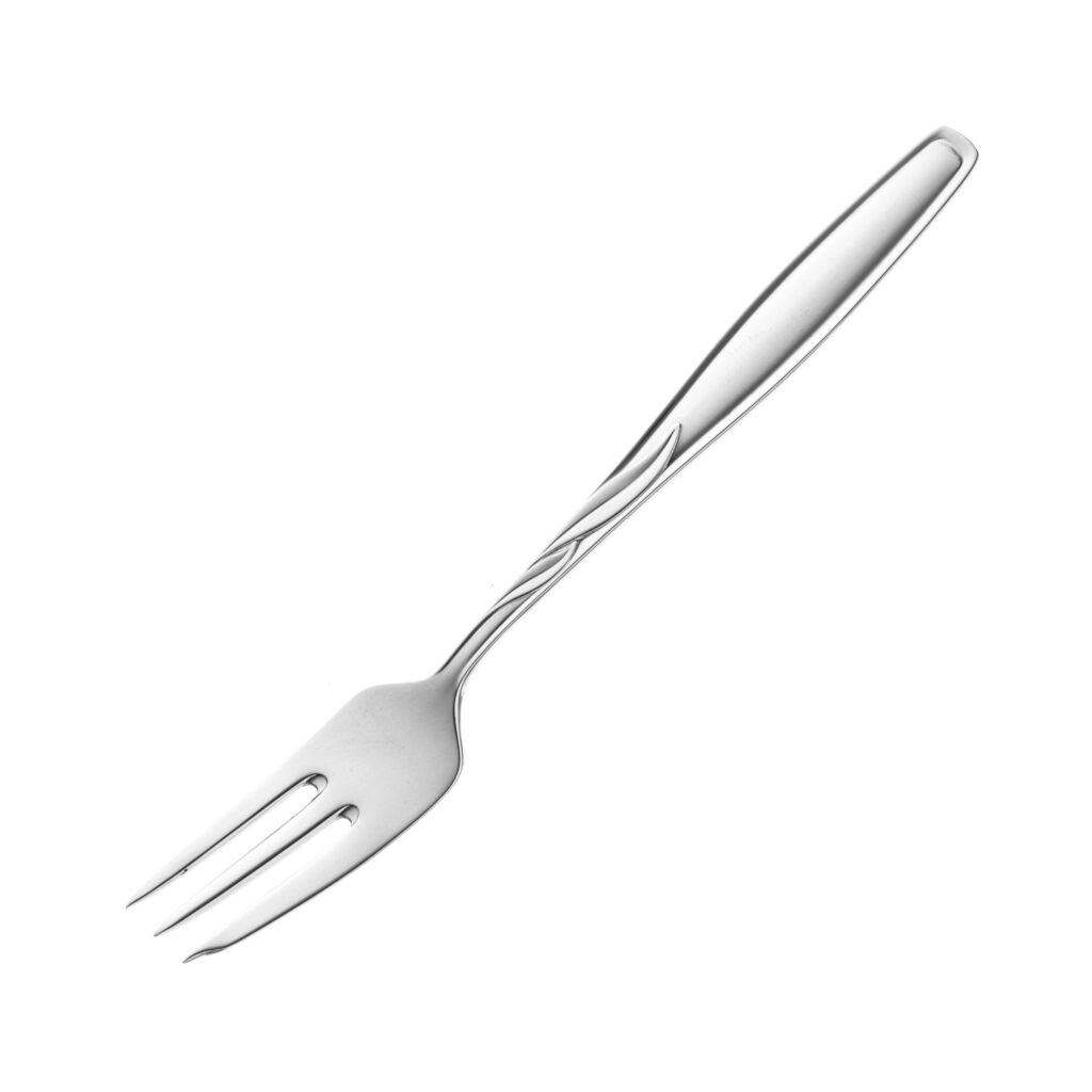 Minnesølv kakegaffel 15 cm